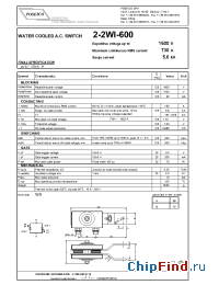 Datasheet 2-2WI-600S16 manufacturer Power Semiconductors